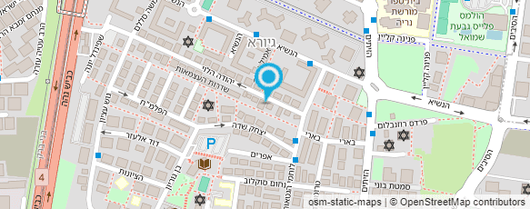 מפת הגעה אל י.ב. שיווק זוהר