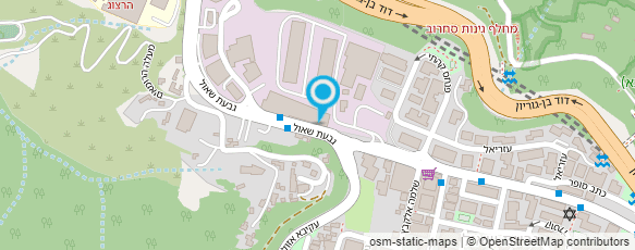 מפת הגעה אל בוטניק אדריכלות נוף