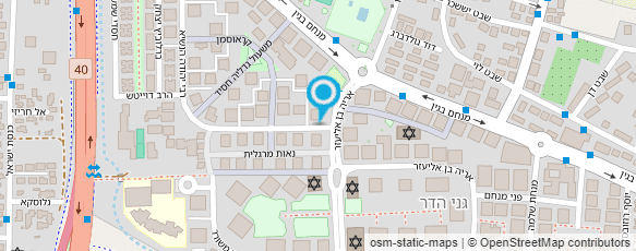 מפת הגעה אל אורנים חשמל