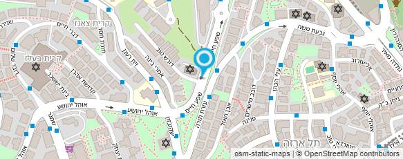 מפת הגעה אל ישיבת "באר אברהם" דחסידי סלאנים