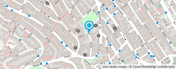 מפת הגעה אל ספריית פבזנר