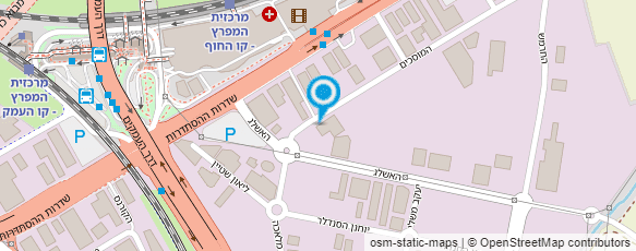 מפת הגעה אל לוסיא גלס בע"מ מפת הגעה אל לוסיא גלס בע"מ