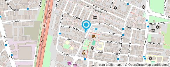 מפת הגעה אל אוספובט דניאל