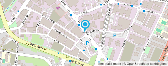 מפת הגעה אל מט"י ירושלים