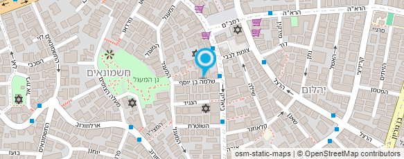 מפת הגעה אל ראובני רונית