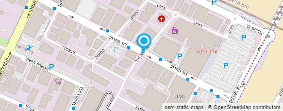 מפת הגעה אל מגן חב' ארצית לאחזקה ושרותי ניקיון בע"מ