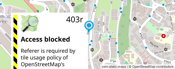 מפת הגעה אל בר כל - ברכת הארץ
