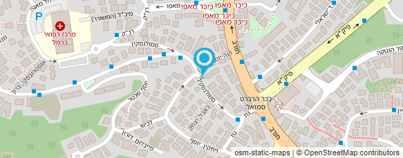 מפת הגעה אל ד"ר לאופמן זך