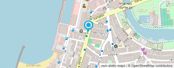 מפת הגעה אל המספרה הקטנה