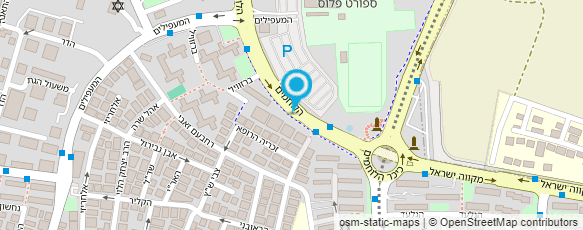 מפת הגעה אל החברה למרכזי תרבות וספורט בע"מ