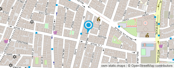 מפת הגעה אל סטודיו דיאנה חורגיס