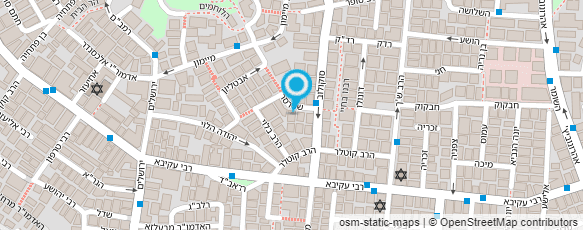 מפת הגעה אל אגודת זבח בע"מ