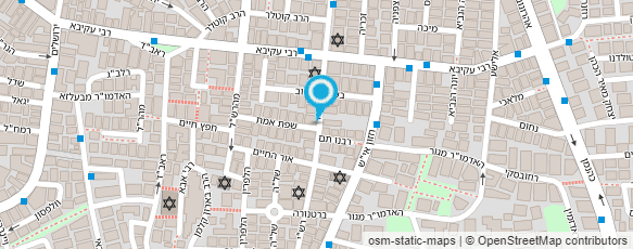 מפת הגעה אל הרב גולדמן דוד