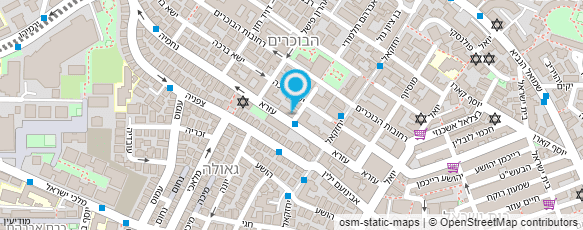 מפת הגעה אל ענבי ירושלים