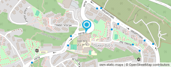 מפת הגעה אל מרכז ספורט ליאו באק