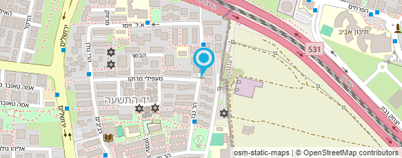 מפת הגעה אל אלומיניום השלום