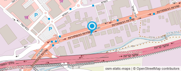 מפת הגעה אל טכנומטל בע"מ