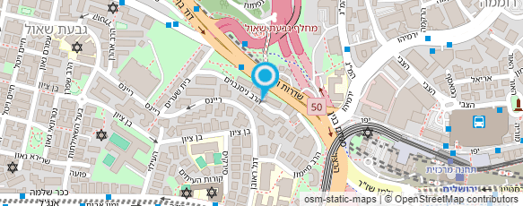 מפת הגעה אל רבי משה