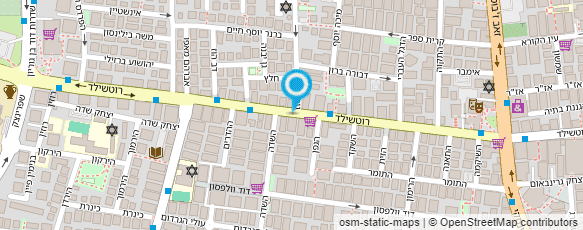 מפת הגעה אל קילשטיין צבי - סוכנות לביטוח