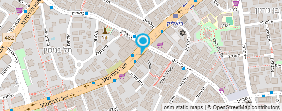 מפת הגעה אל רונעוז סוכנות לביטוח (1986) בע"מ