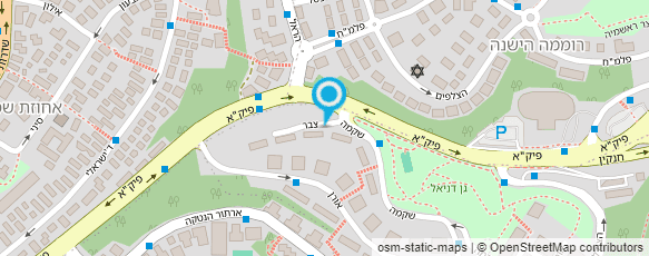 מפת הגעה אל ד"ר גלזר עודד