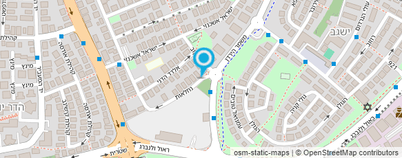 מפת הגעה אל אלעד