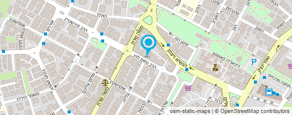 מפת הגעה אל עו"ד ונוטריון אנגלנדר צבי