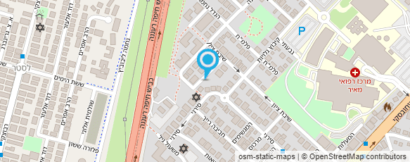 מפת הגעה אל חיים כהן