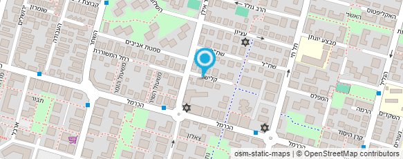 מפת הגעה אל ד"ר פרנץ יוסף-מומחה לרשתית