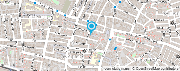 מפת הגעה אל מרפאת גאולה