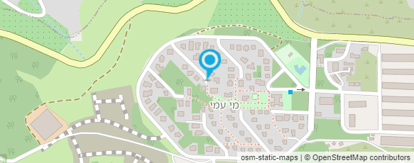 מפת הגעה אל משתלת מי עמי