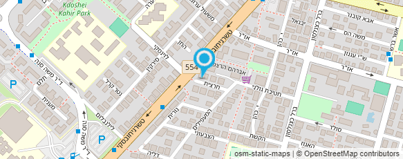 מפת הגעה אל ישראל עמוס