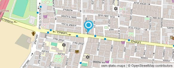 מפת הגעה אל עיצוב שיער שמוליק מפת הגעה אל עיצוב שיער שמוליק