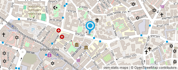 מפת הגעה אל מכון שוודי לתיאולוגיה מפת הגעה אל מכון שוודי לתיאולוגיה