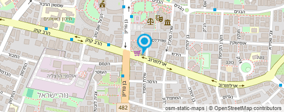 מפת הגעה אל יגאל לוי