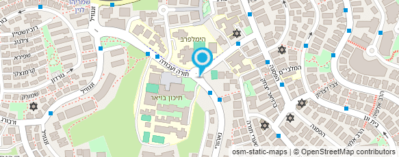 מפת הגעה אל ישיבת "אור ברוך"