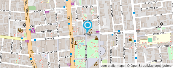 מפת הגעה אל עו"ד בן ליאור צבי