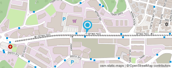 מפת הגעה אל קונוס גלידה איטלקית - מפעל