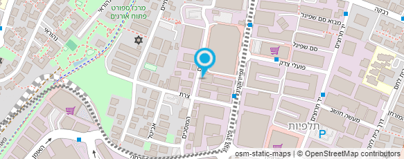 מפת הגעה אל תיאטרון הזירה הבין-תחומית