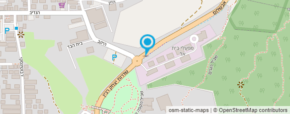 מפת הגעה אל תיבת נח מבית תעשיות בית אל