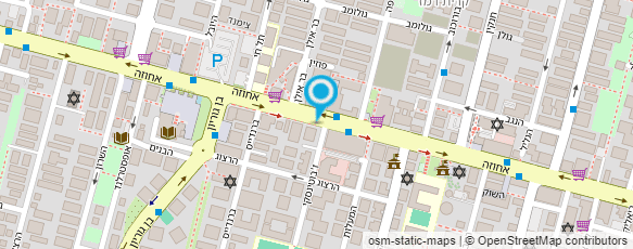 מפת הגעה אל מוטי לוי-סוכן ביטוח