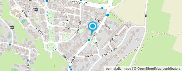 מפת הגעה אל ברקאי אדריכלות נוף