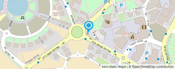 מפת הגעה אל אורן הסלע