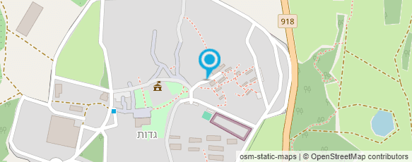 מפת הגעה אל "אירוח כפרי בגדות"