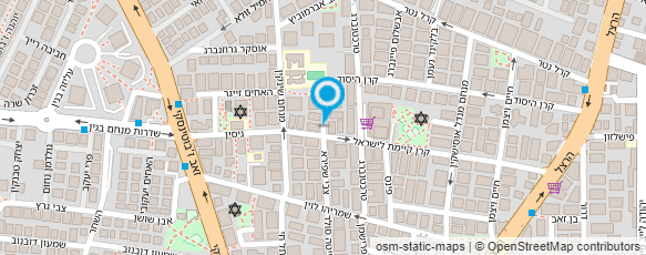 מפת הגעה אל בית כנסת הספרדי "בית ניסים"