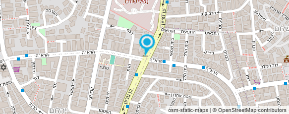 מפת הגעה אל בית-דנדי לתמונות ולמסגור אומנותי