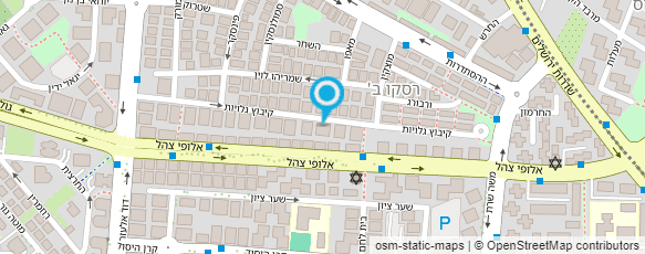 מפת הגעה אל אדי קרטר מרכז לימודים