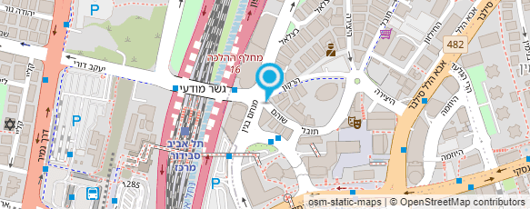 מפת הגעה אל המרכז לקוסמטיקאית (שיווק מעבדות, השתלמויות) בע"מ