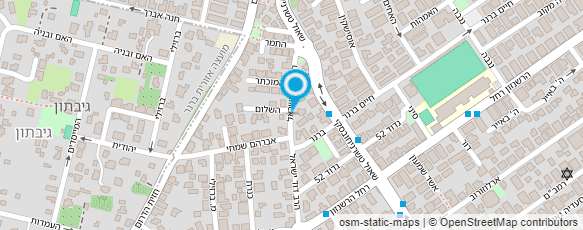 מפת הגעה אל מוסדות קרעטשניף