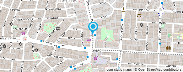 מפת הגעה אל ד"ר גרשנקרוין מיכאל